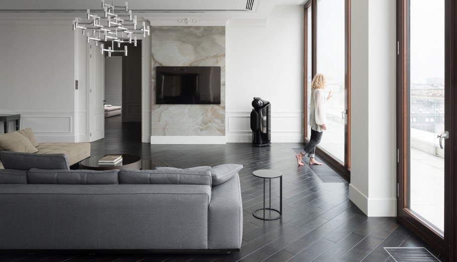 Зеркала в интерьере Минимализм гостиная