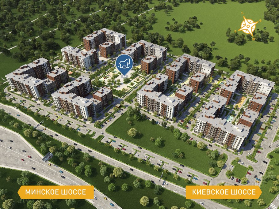 Студия в ЖК медовая Долина