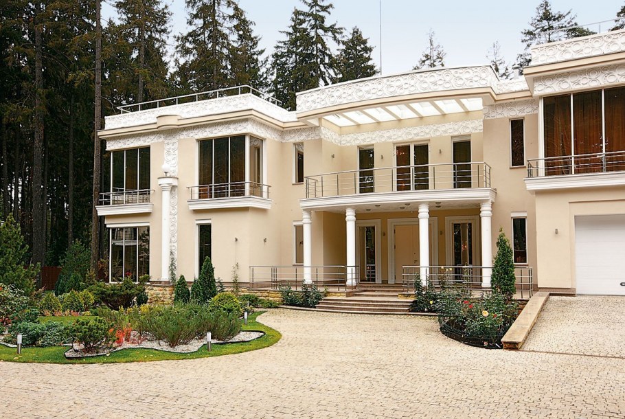 Фасады домов в стиле Нео класика