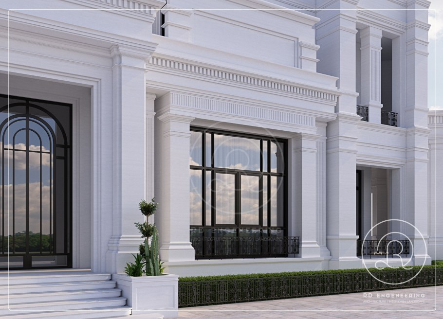 Модерн неоклассицизм экстерьер