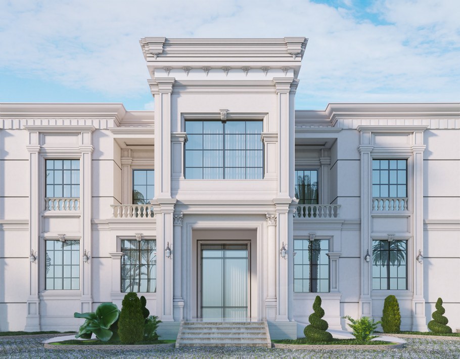 Мерано - проект особняка в стиле Ампир