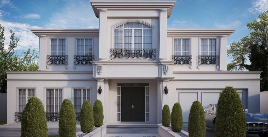 ТОПДОМ экстерьер неоклассический