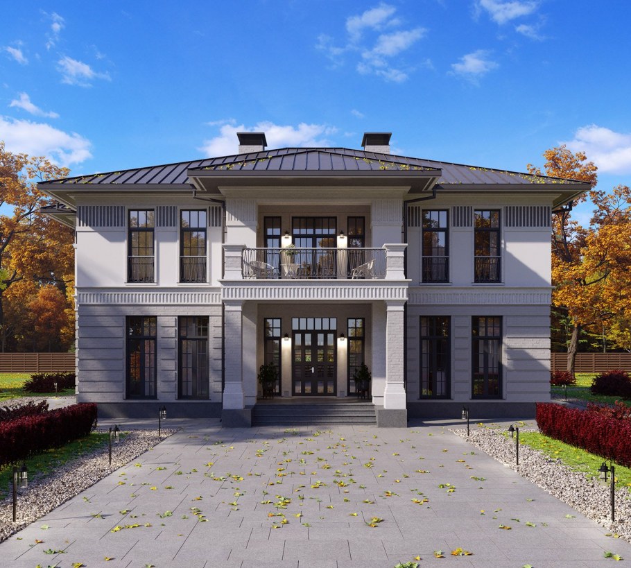 Неоклассика особняки