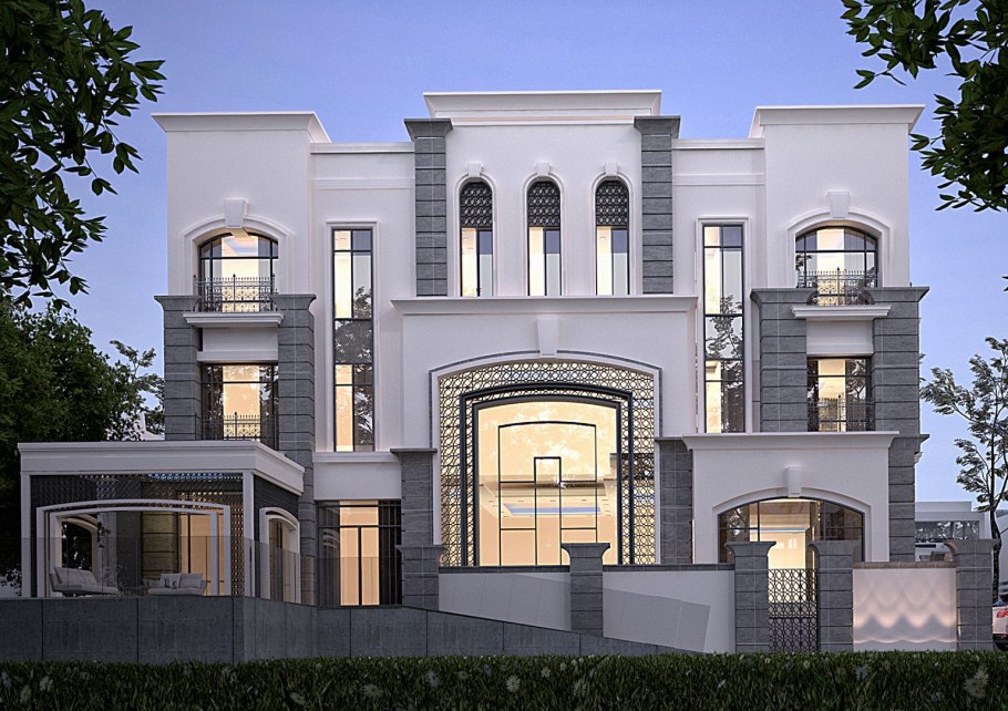 Модерн неоклассицизм экстерьер