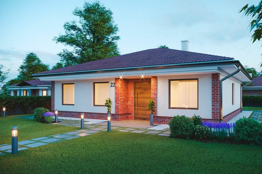 Одноэтажный коттедж «Лури