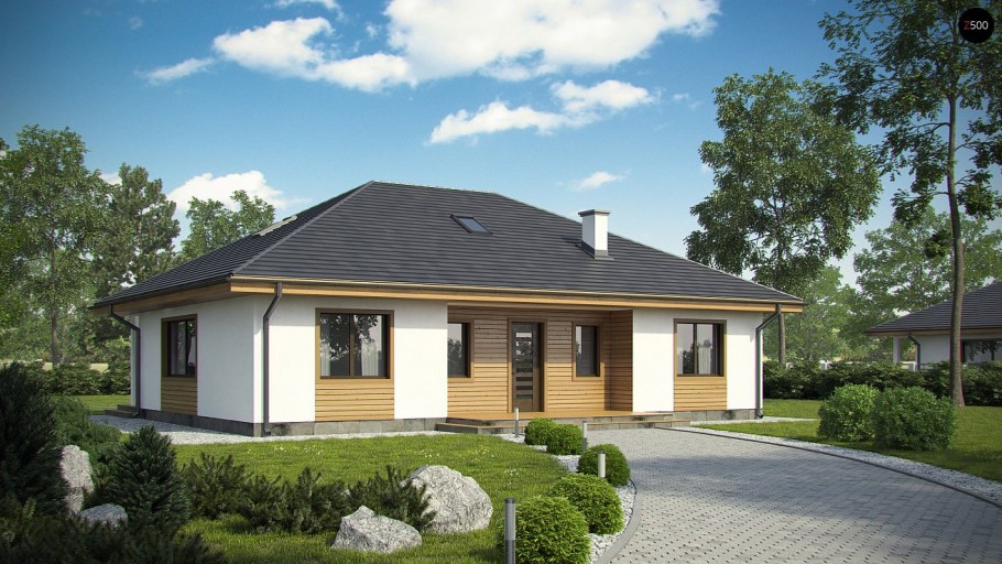 Z500 проекты одноэтажных домов z520