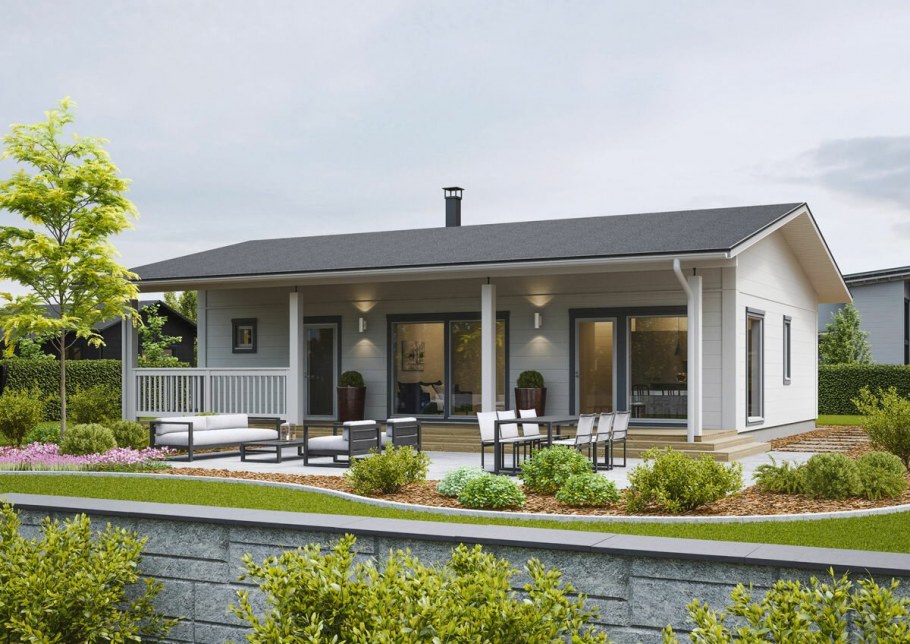 Финский дом Контио одноэтажный