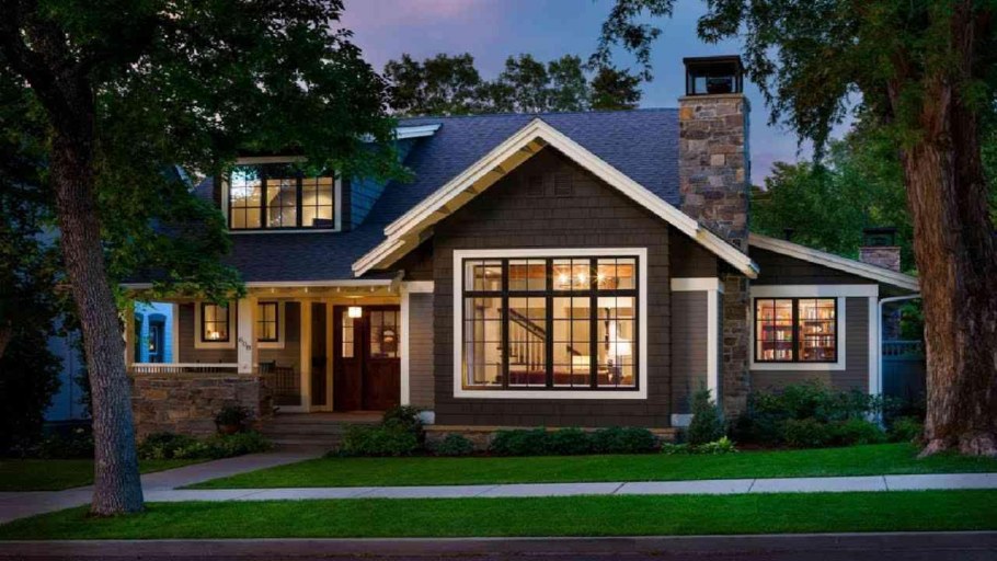 Скандинавские лома фасад стиль