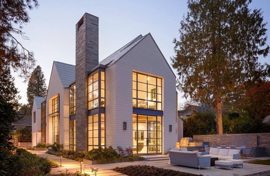 Фасад коттеджа