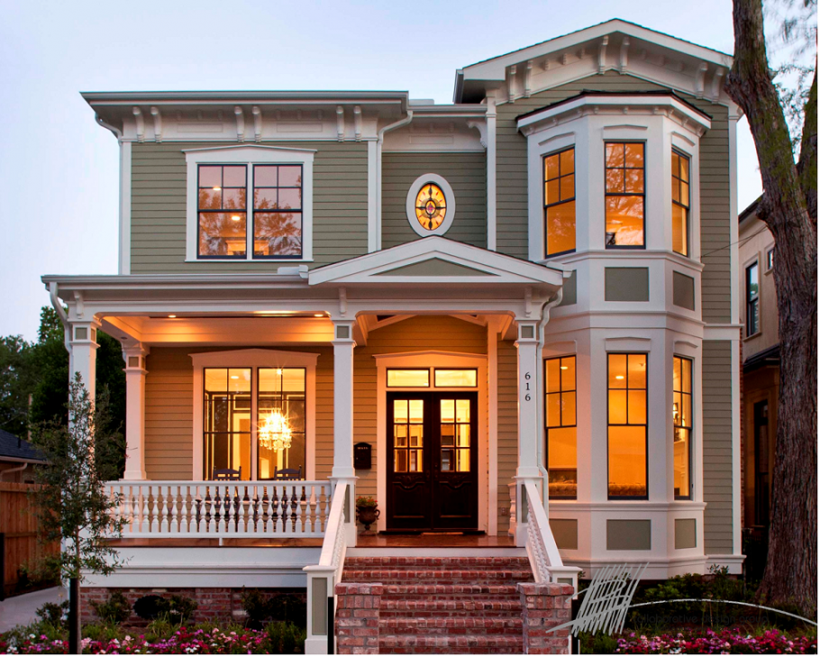 Фахверк стиль вилла экстерьер