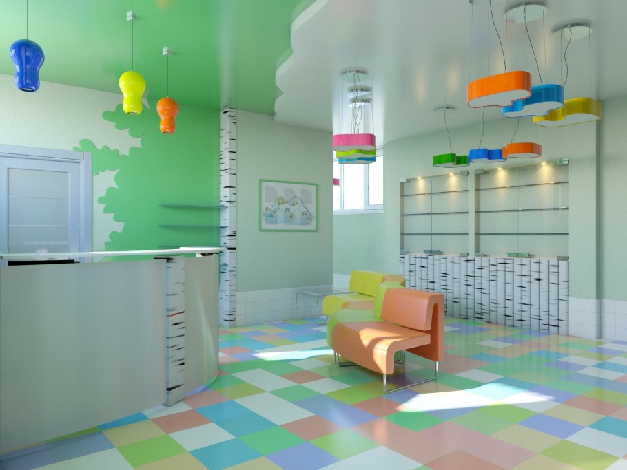 Дизайнерские решения в детском саду