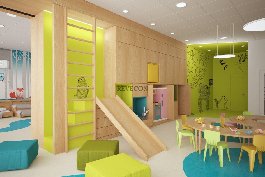 Интерьер детского сада