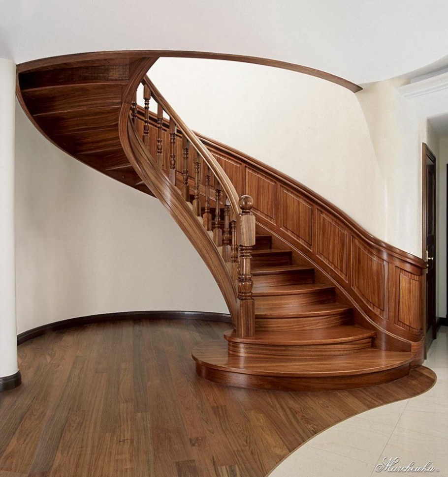 Красивые металлические лестницы