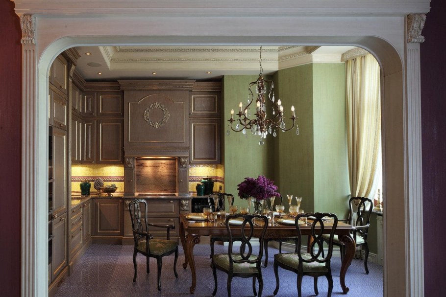 Кухня в стиле ар нуво