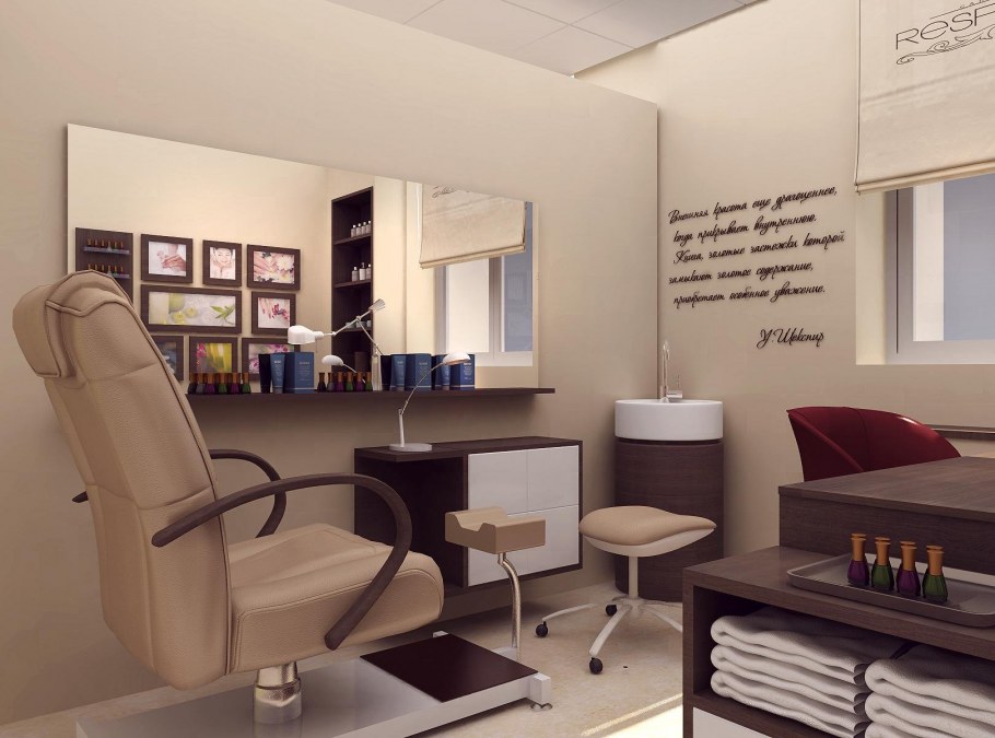 Интерьер маникюрного кабинета