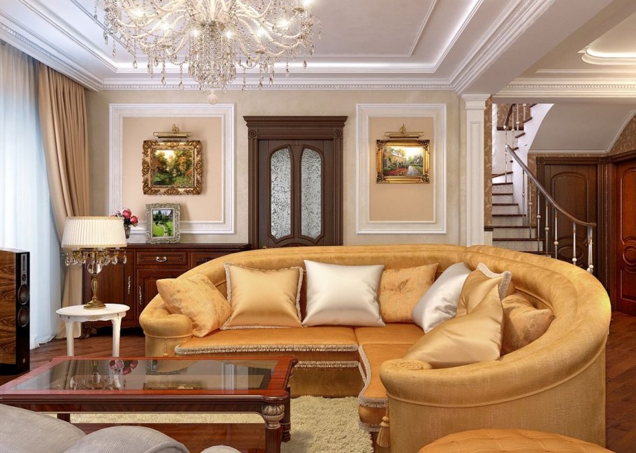 Красивые интерьеры в классическом стиле
