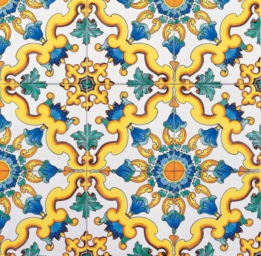 Португальский орнамент азулежу