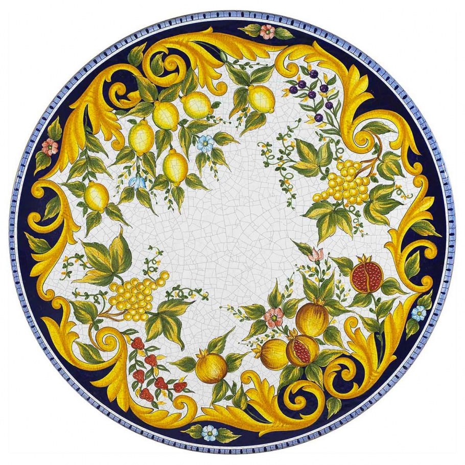 Круглые орнаменты для декупажа