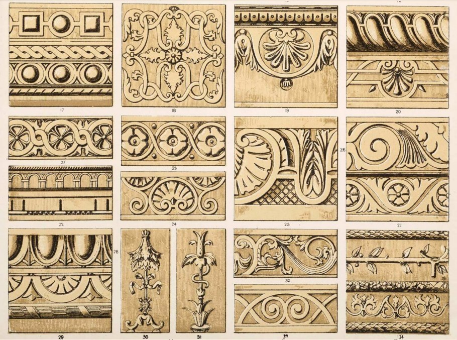 Орнамент итальянский Ренессанс