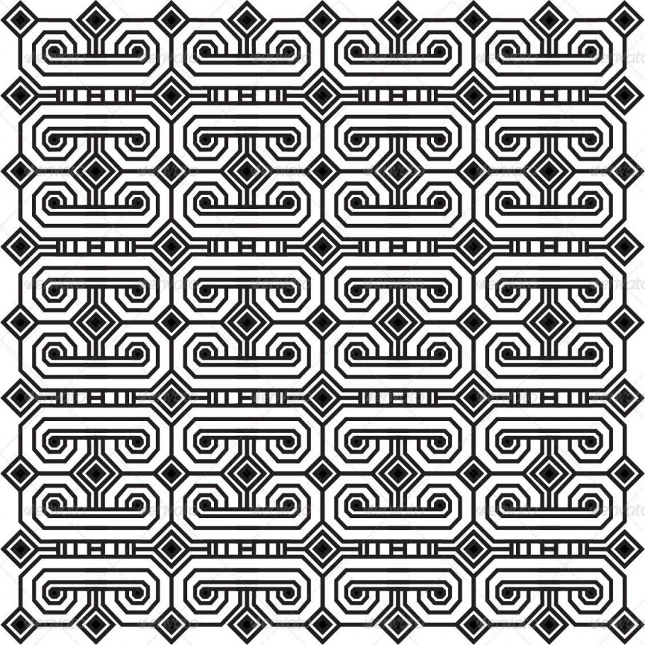 Орнамент повторяющийся узор