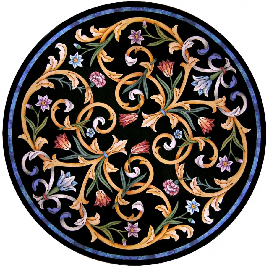 Флорентийская мозаика растительные орнаменты