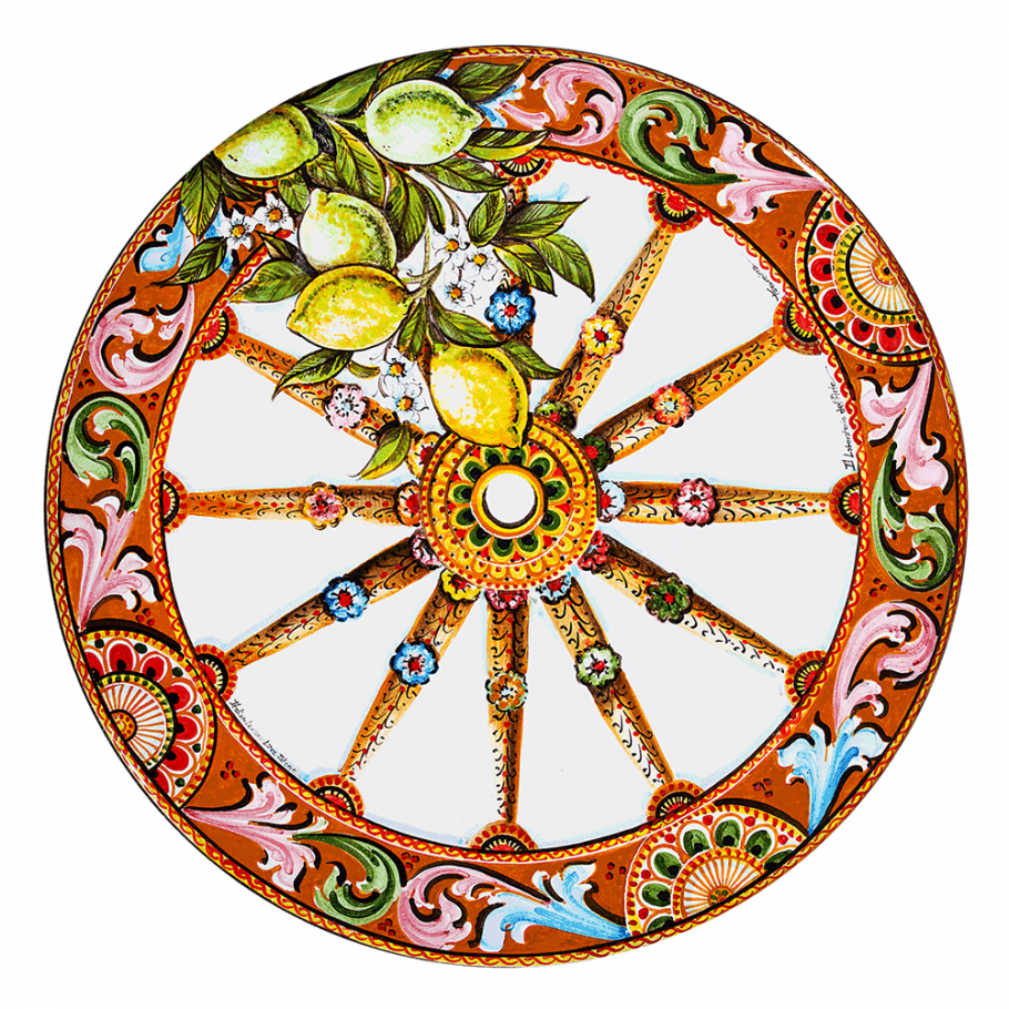 Сицилия, итальянская керамика вектор