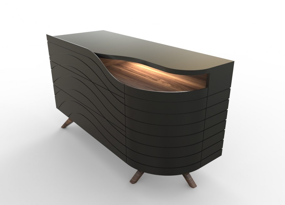Маленький комод футуристический