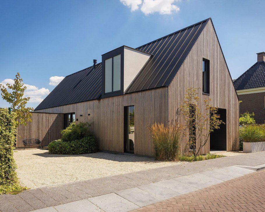 Барн хаусы Barn House с односкатной крышей