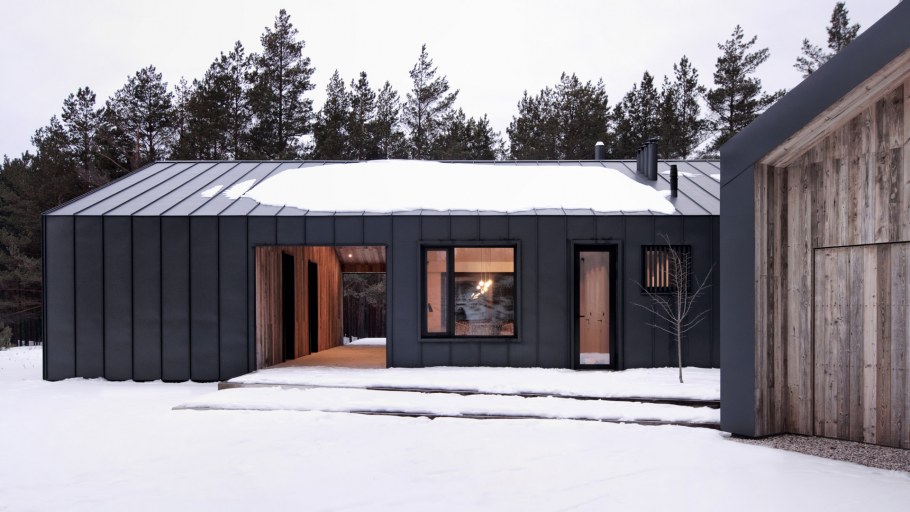 Барн хаусы Barn House пристройка