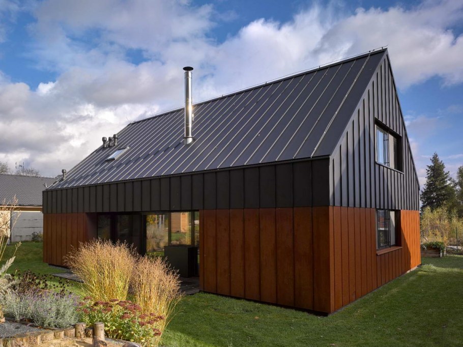 Дом в стиле барнхаус Скандинавия