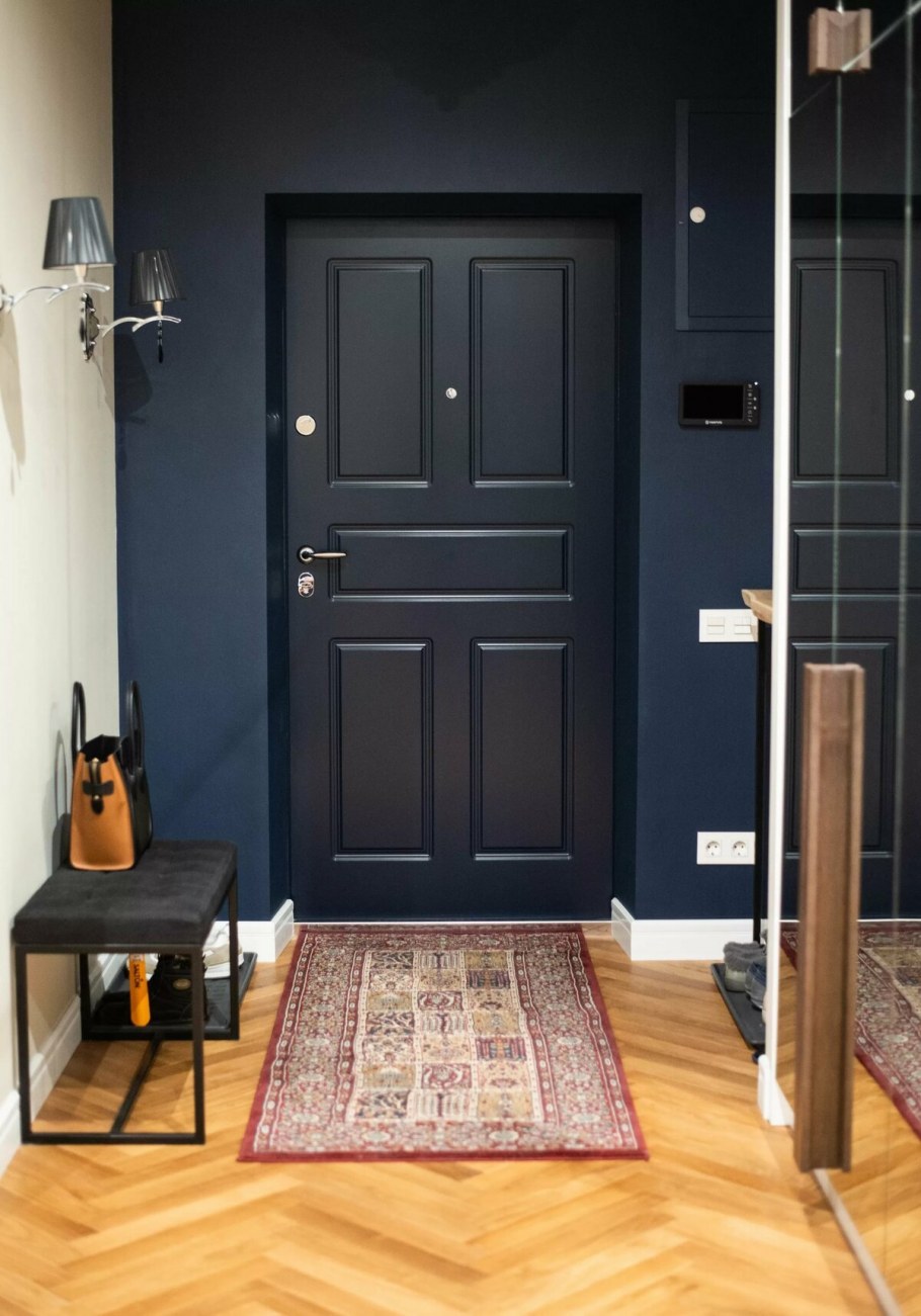 Прихожая в морском стиле