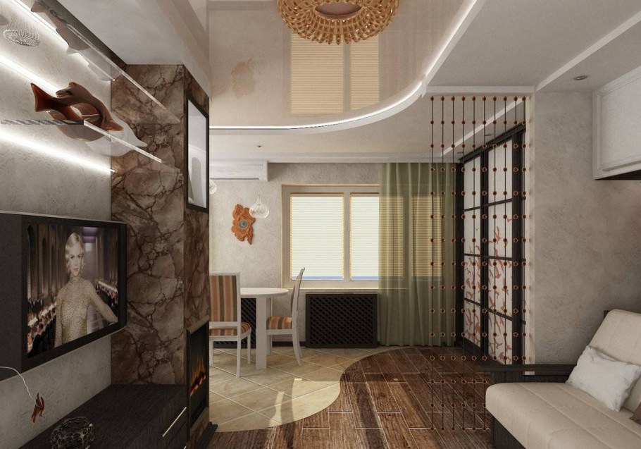 Лофт квартира студия 50кв