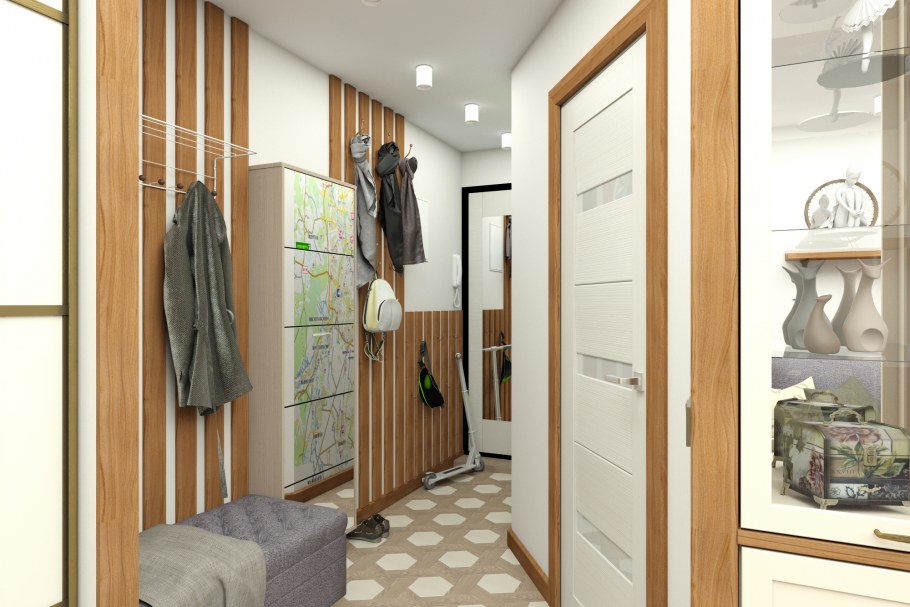 Перепланировка прихожей