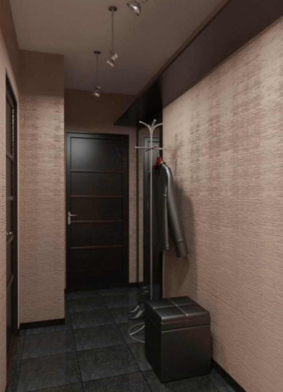 Зонирование узкого коридора