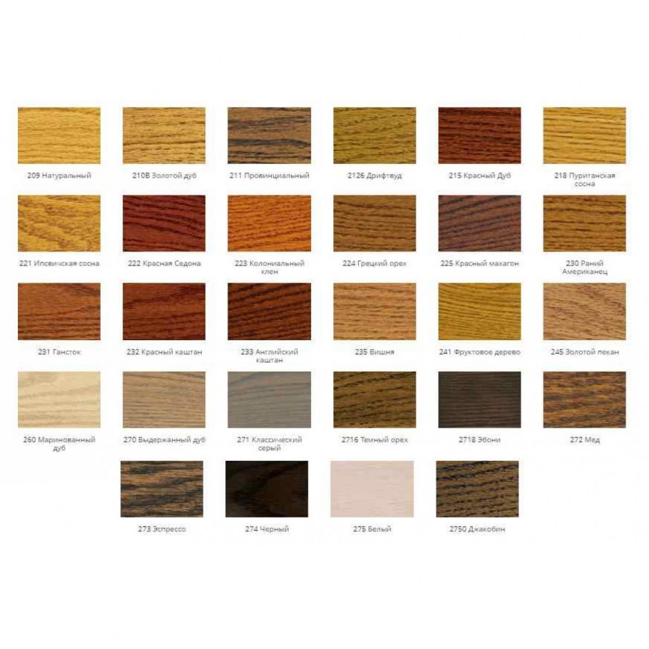 Морилка Minwax Wood finish