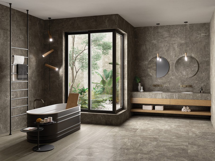 Italon рум Флор Проджект грей Стоун 120 60