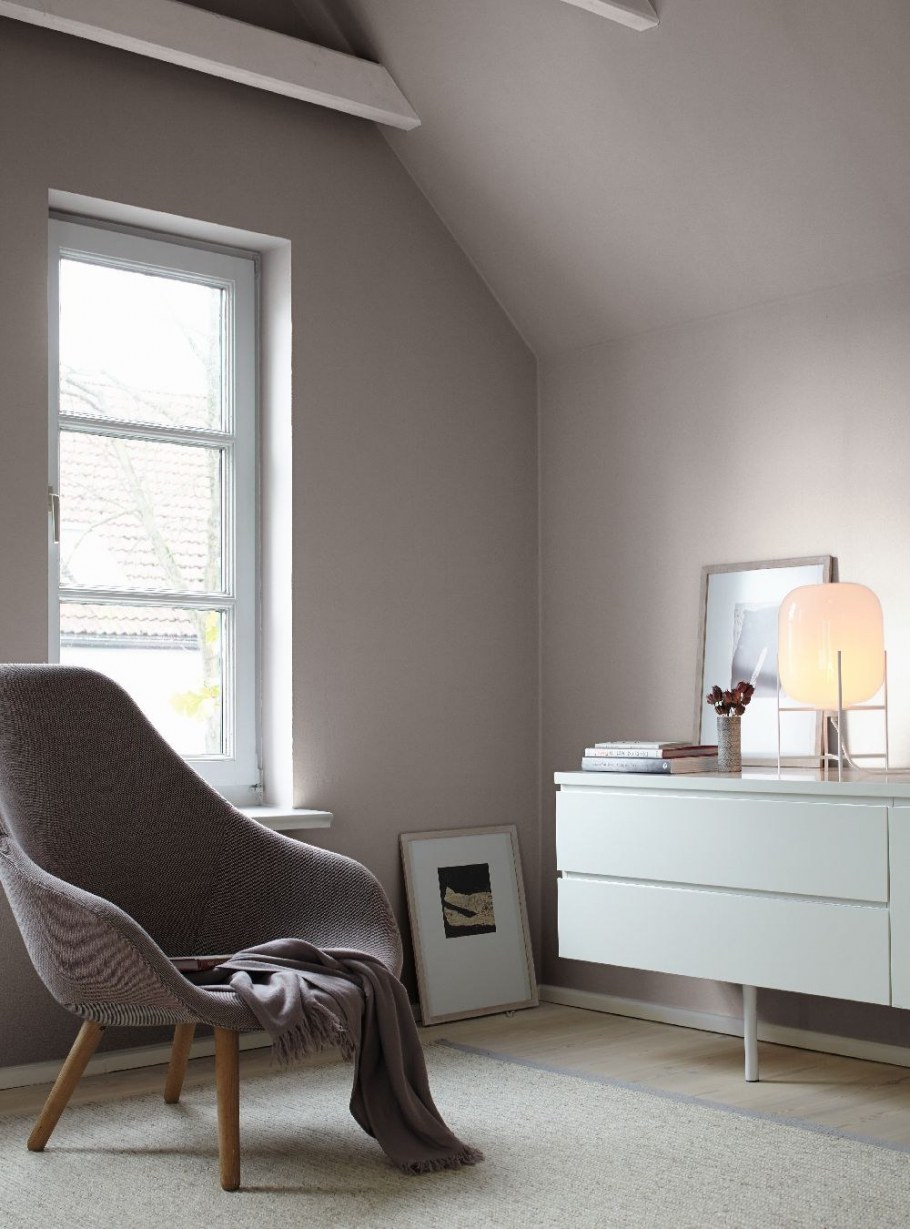 Нюдовые цвета стен в интерьере