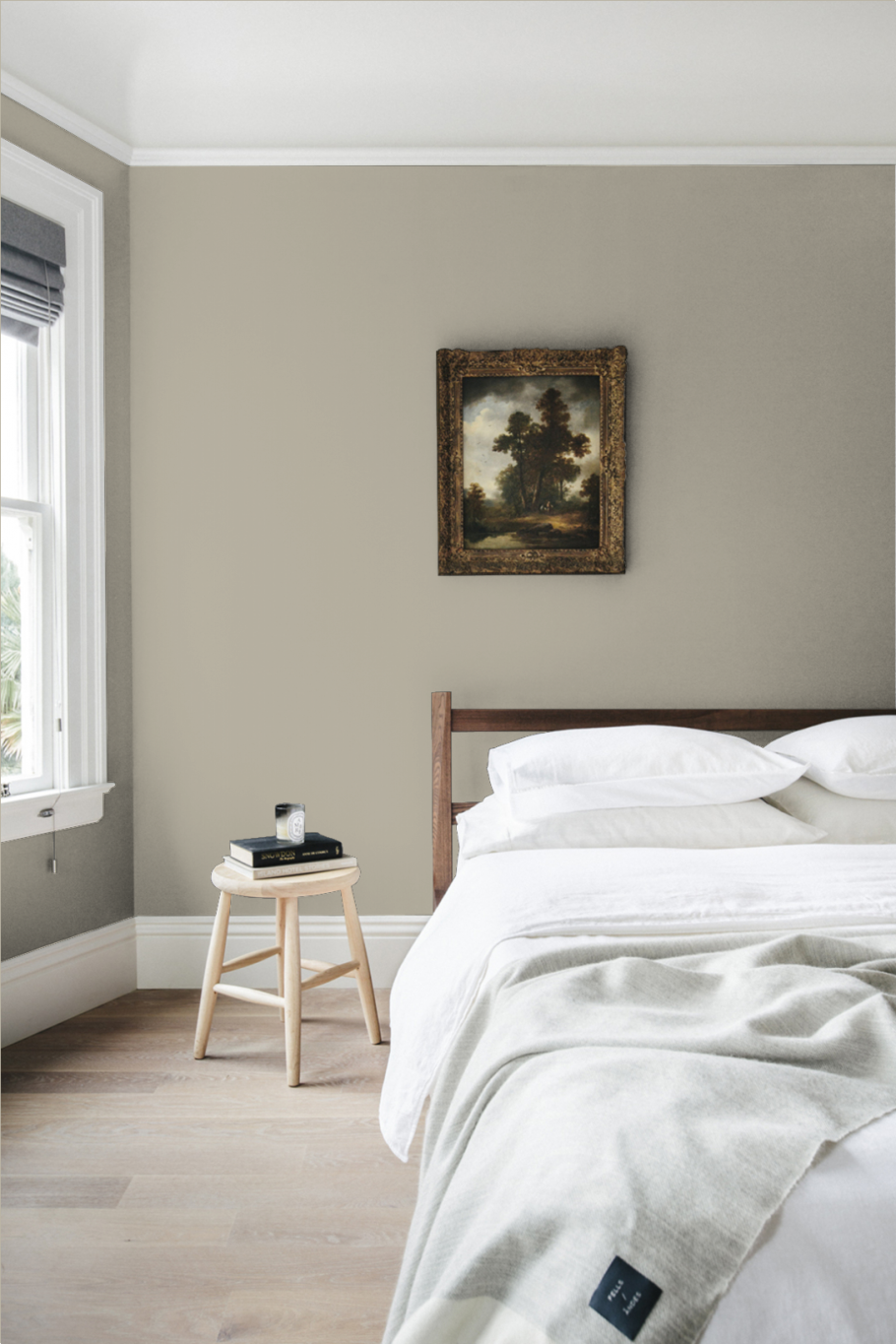 Серая краска для стен