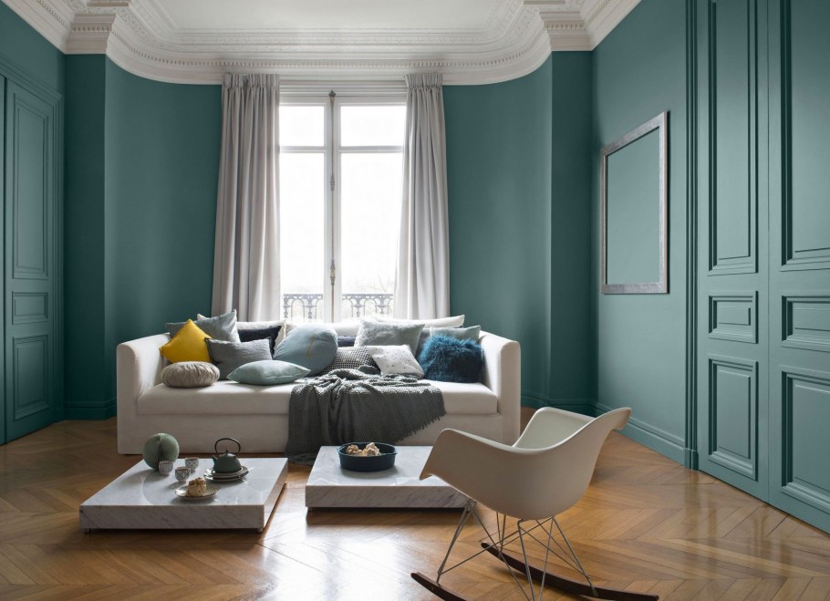 Сочетание цветов с изумрудным в интерьере