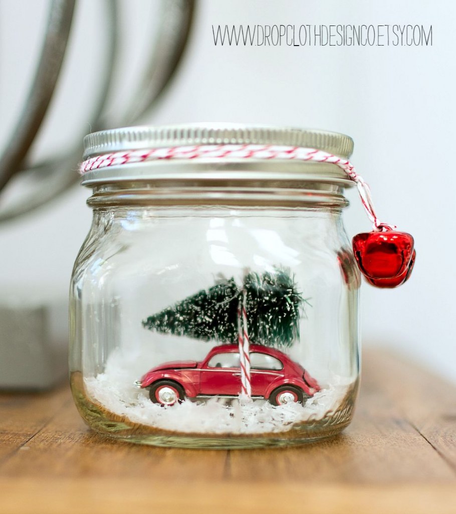 Новогодние композиции в стекле