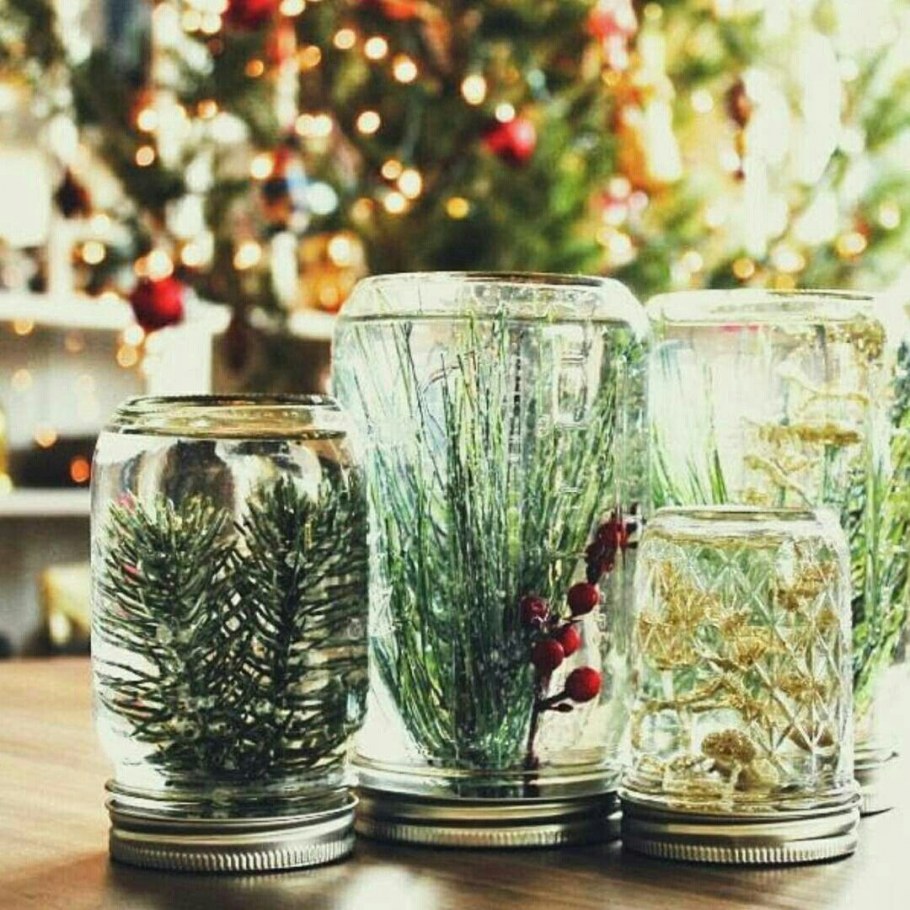 Декор с шишками на новый год