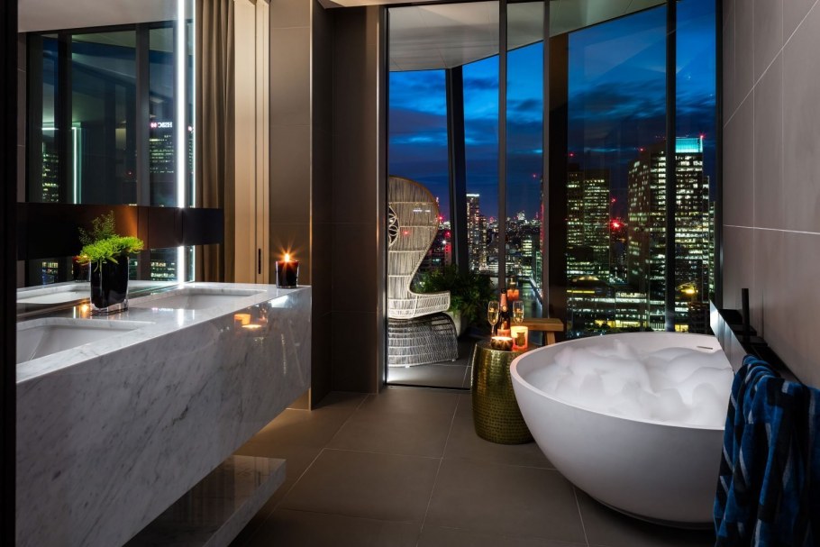 Пентхаус в Нью Йорке ванная