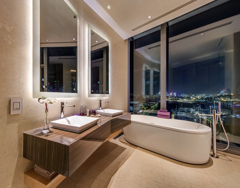 Пентхаус интерьер лакшери ванная