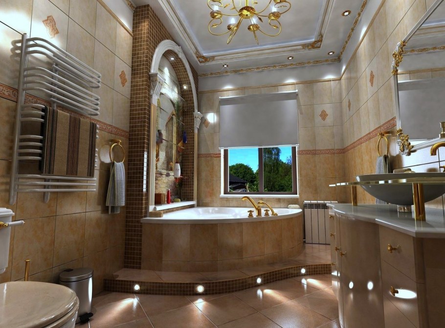 Ванная комната холостяка