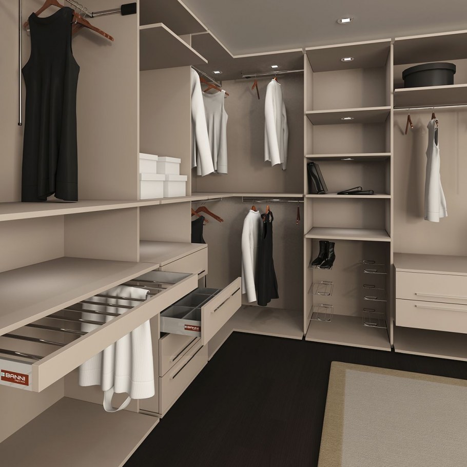 Функциональная гардеробная