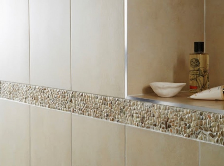 Металлические уголки для плитки в ванной