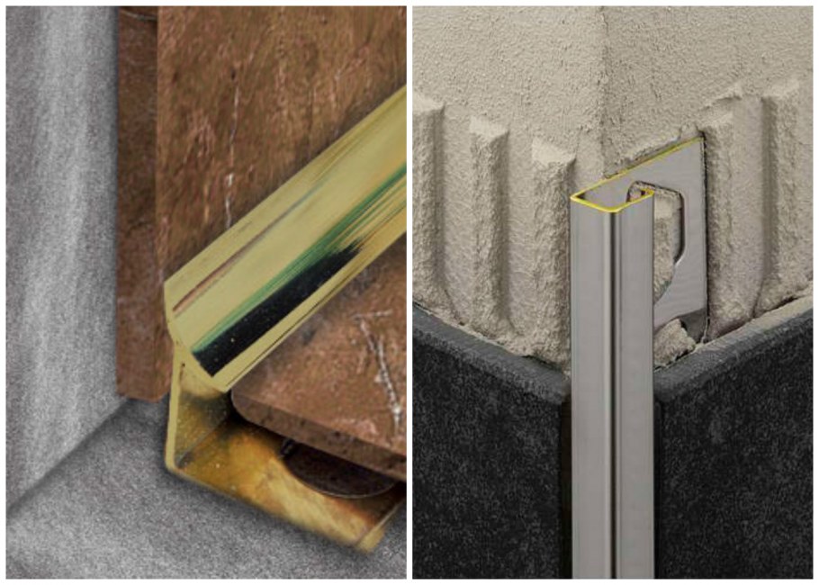 Трим угол наружный для плитки наружный