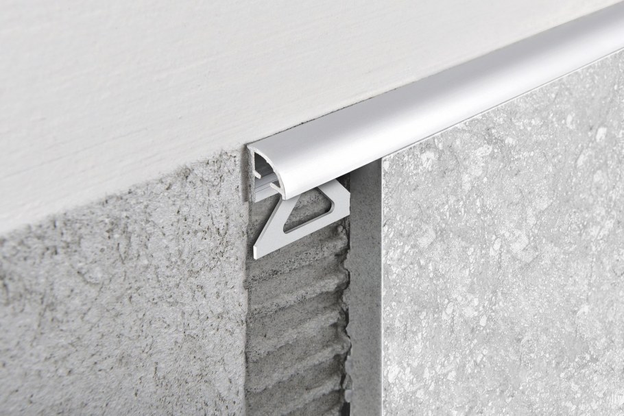 Алюминиевый трим для плитки 9 мм