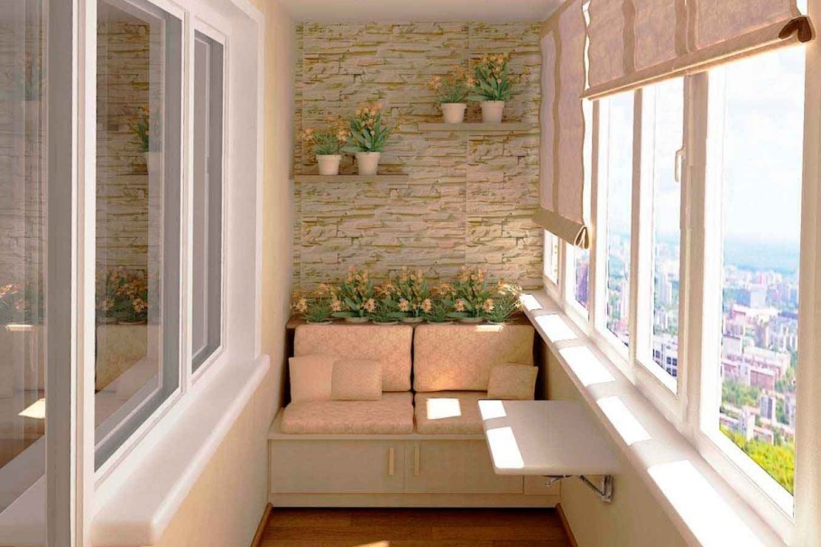 Полубалкон полулоджия