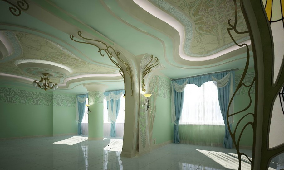 Интерьер в эльфийском стиле